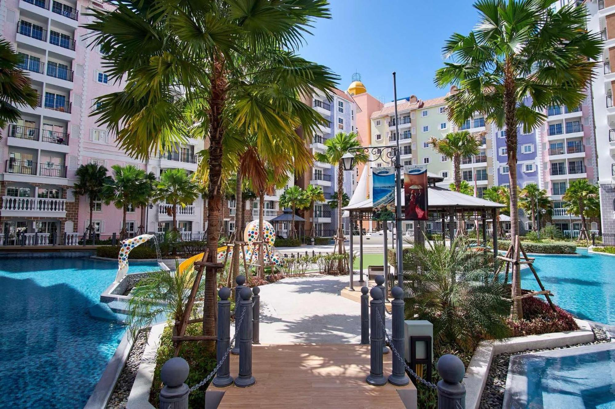 Hotel Seven Seas Cote De Azur Jomtien Beach Zewnętrze zdjęcie