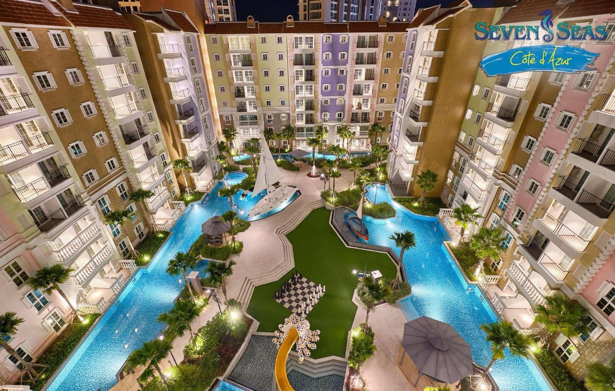 Hotel Seven Seas Cote De Azur Jomtien Beach Zewnętrze zdjęcie