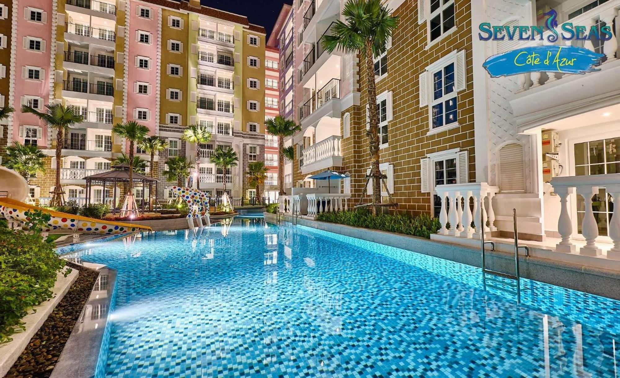 Hotel Seven Seas Cote De Azur Jomtien Beach Zewnętrze zdjęcie