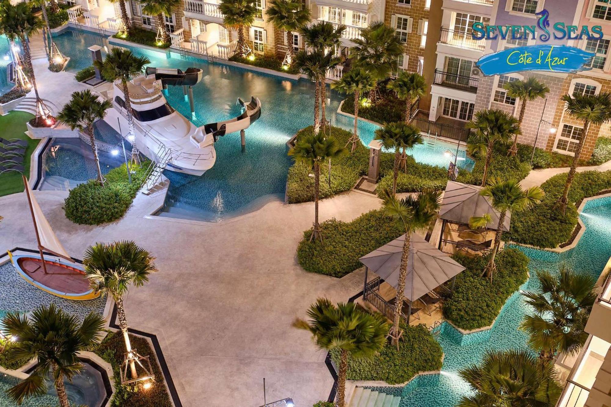 Hotel Seven Seas Cote De Azur Jomtien Beach Zewnętrze zdjęcie