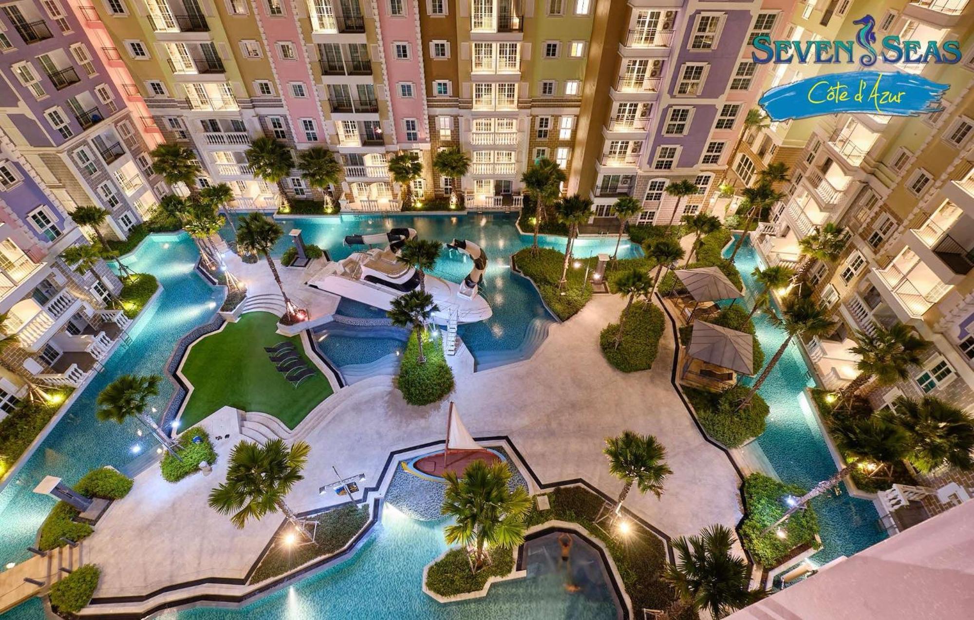 Hotel Seven Seas Cote De Azur Jomtien Beach Zewnętrze zdjęcie